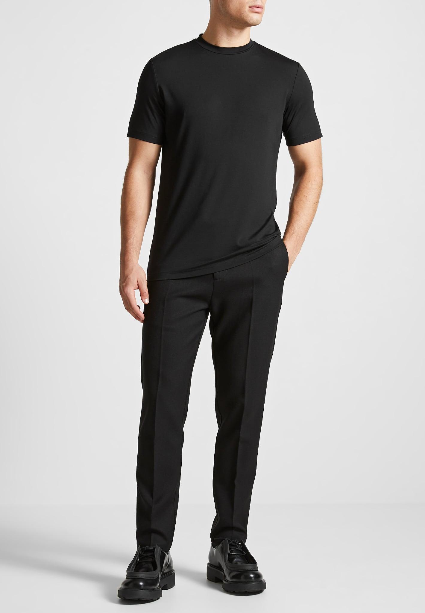 Slim Fit Luxe T-Shirt 3 Pack - Black Male Product Image