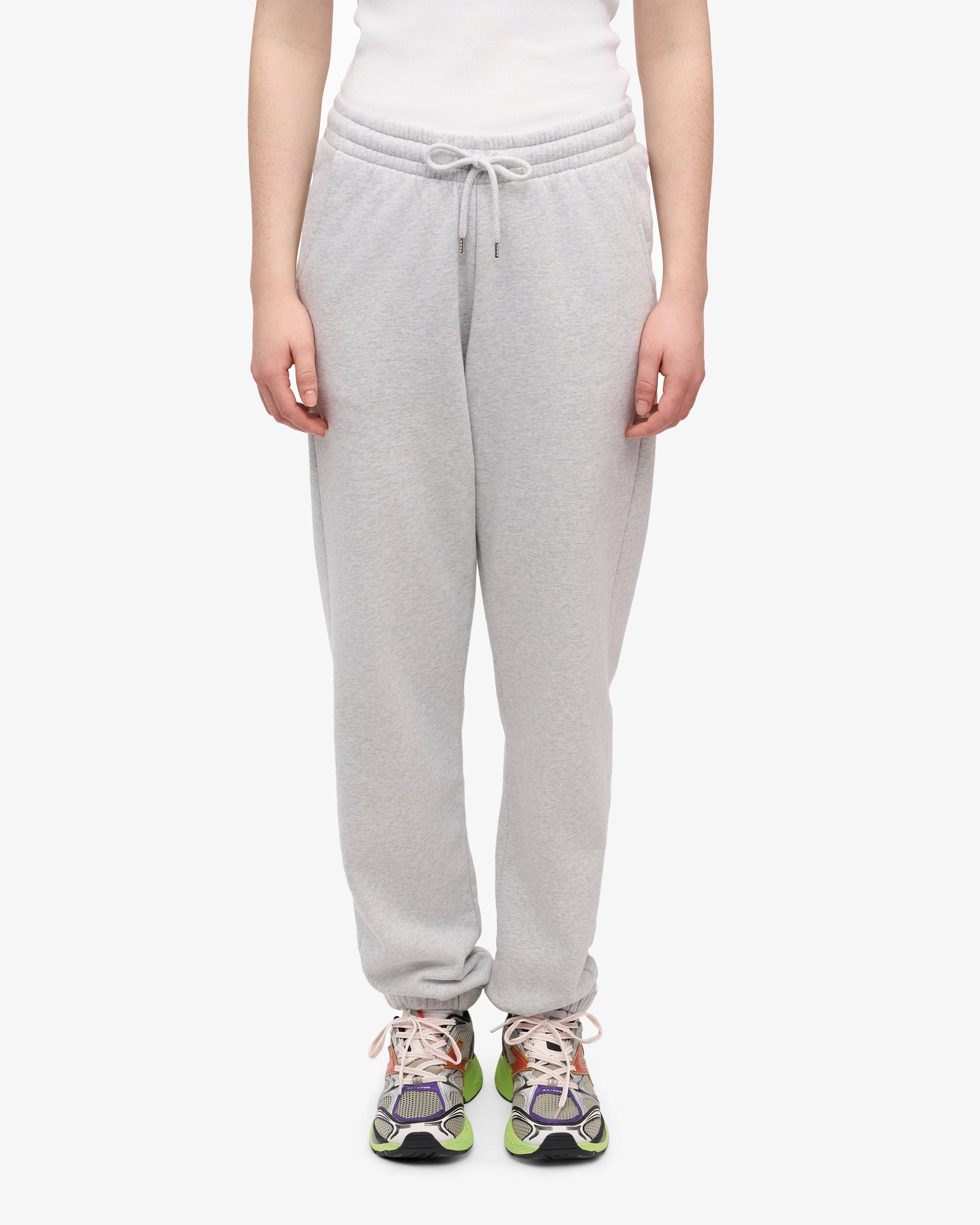 Organic Sweatpants - Snow Melange Product Image