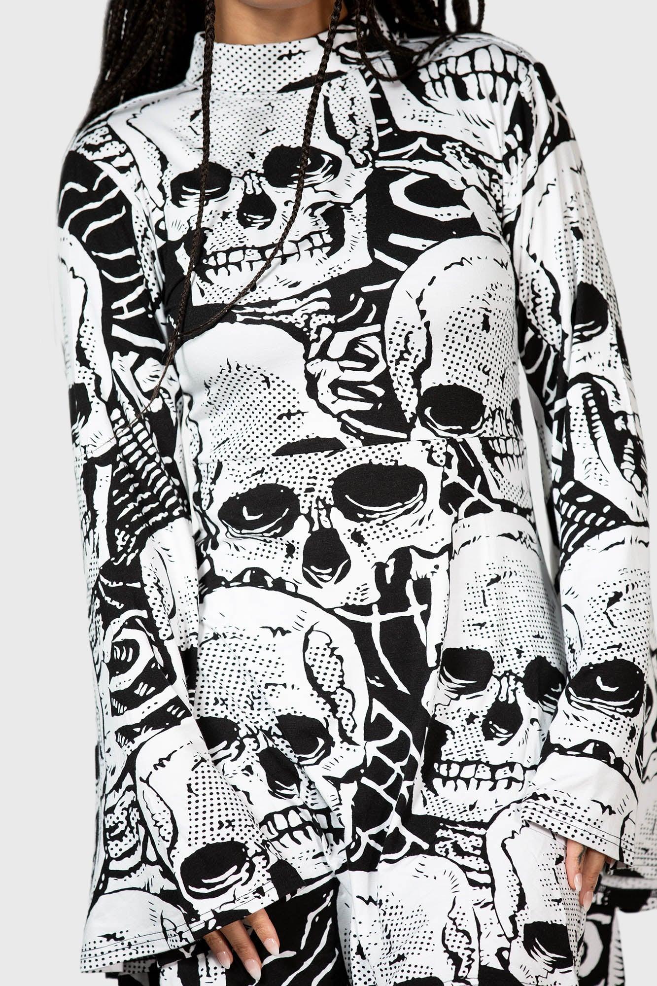 Skeleton Season Mini Dress Product Image