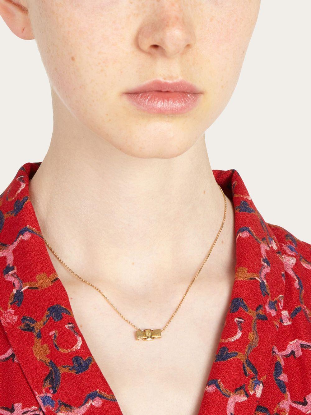 Vera bow-pendant necklace  Product Image