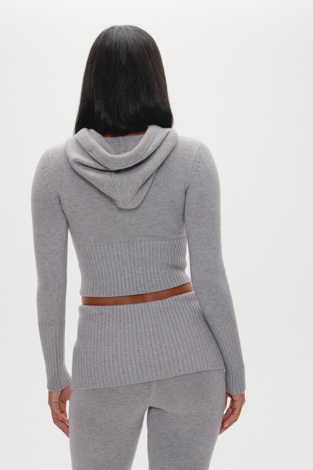 Aimee Zip Up Hoodie - Rain Cloud Product Image