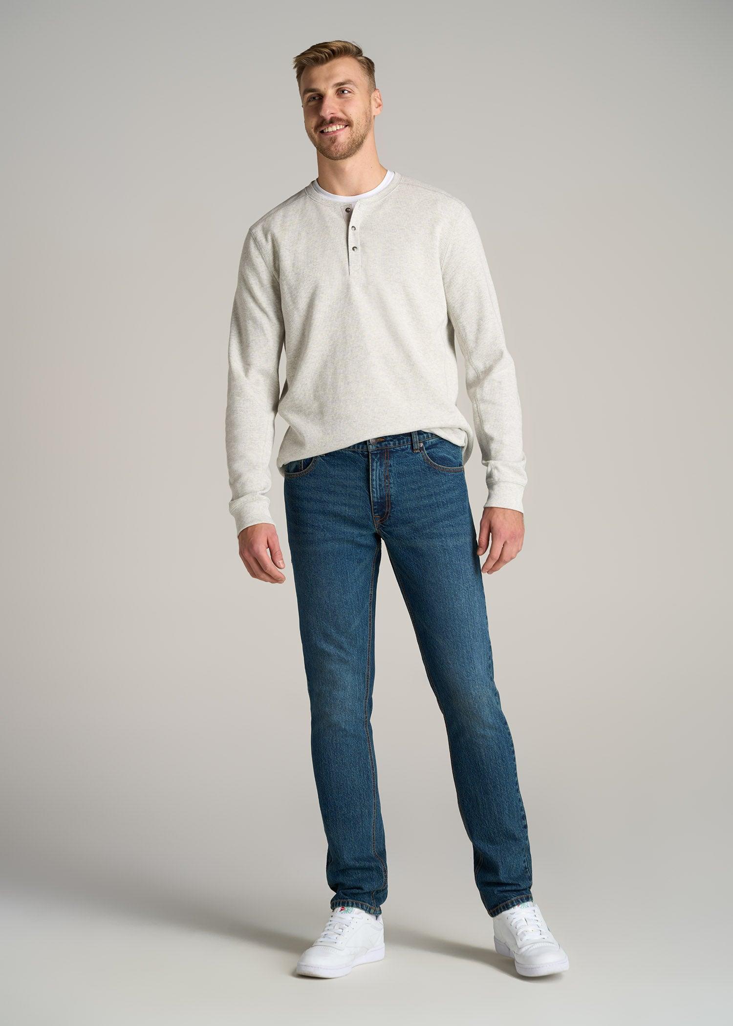 LJ&S TAPERED Jeans for Tall Men in Machine Blue Male Product Image