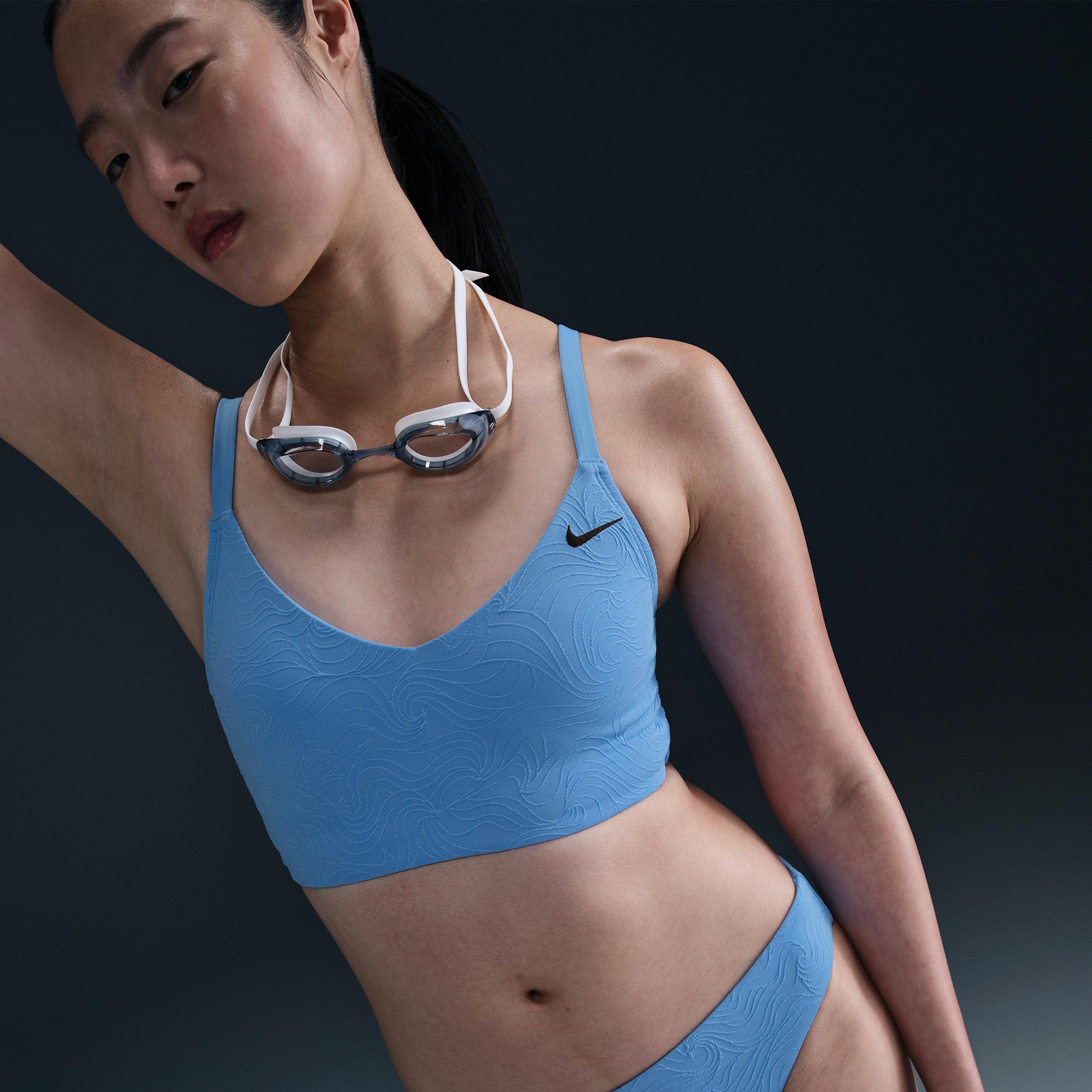 Nike Womens Swim Water Texture Hipster Bikini Bottom | NESSF263-438 Product Image