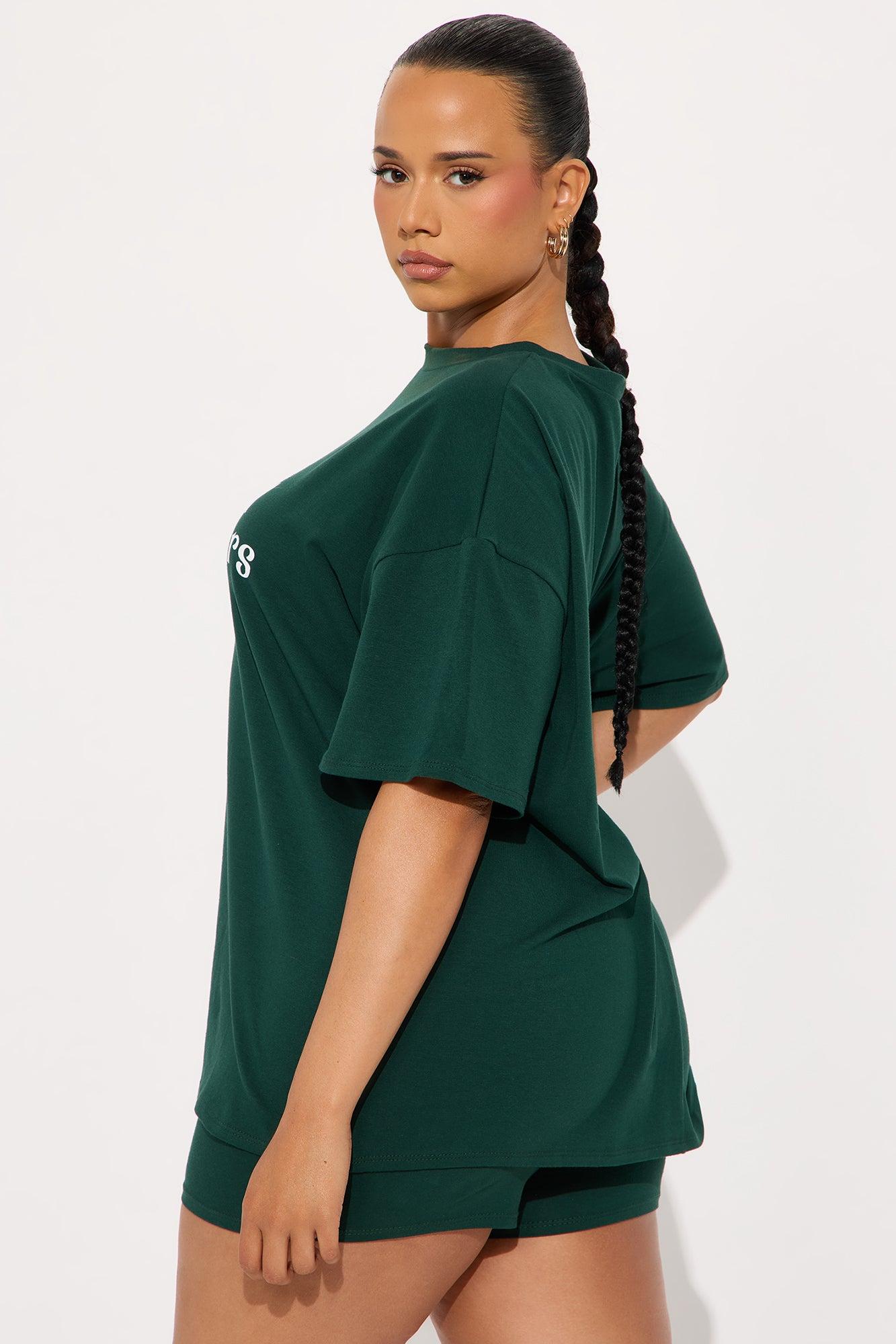 Your World Biker Short Set - Hunter Female Product Image