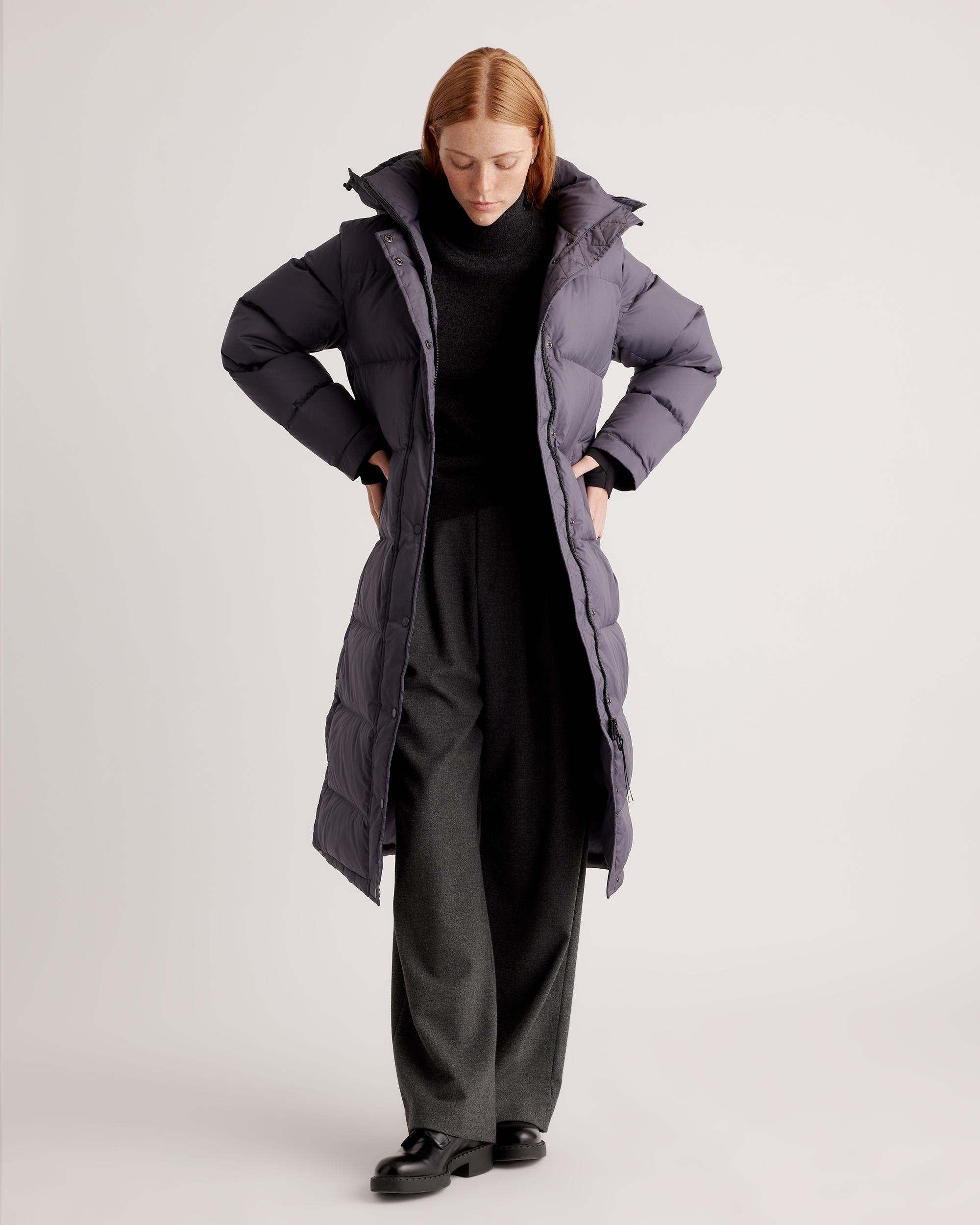 Quince | Women's Responsible Down Long Puffer Jacket Recycled Polyester Product Image