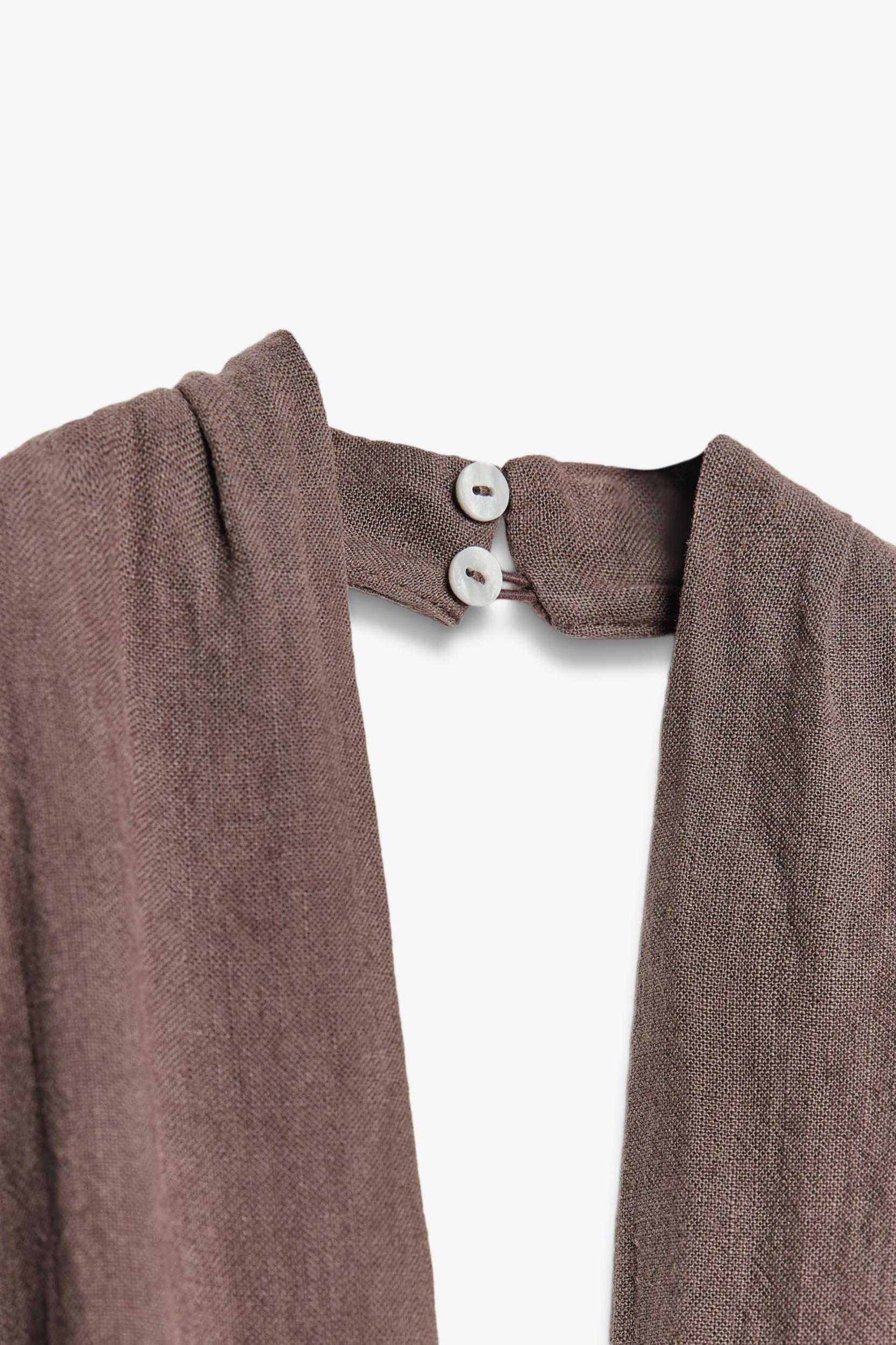 HALTER RAMIE LONG JUMPSUIT Product Image