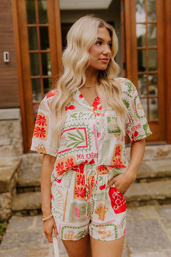 Ma Cherie High Waist Shorts Product Image