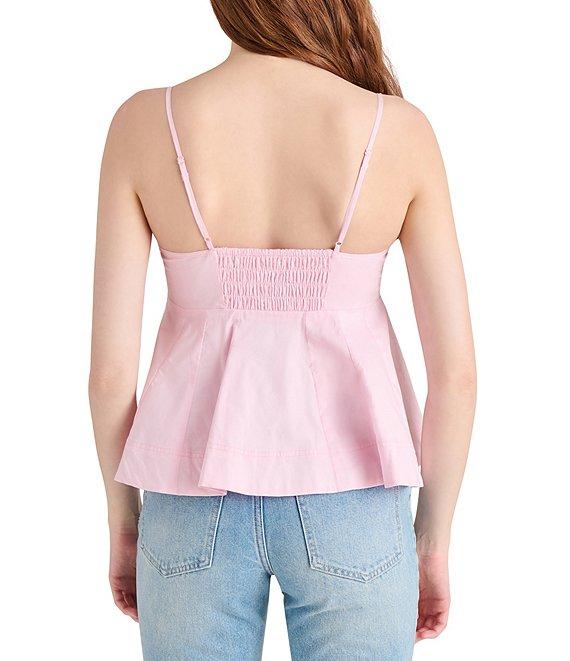 Steve Madden Delta Sweetheart Neck Sleeveless Babydoll Top Product Image