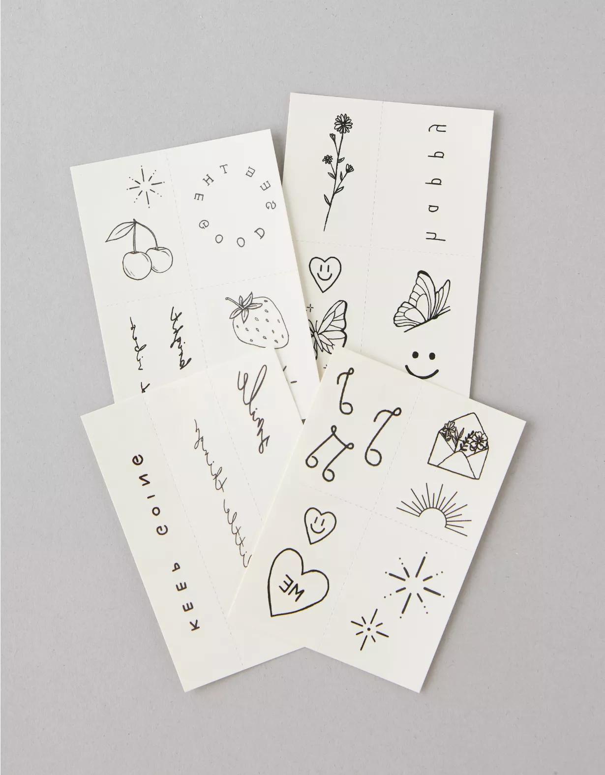 Inked By Dani Feel Good Temporary Tattoo Pack Product Image