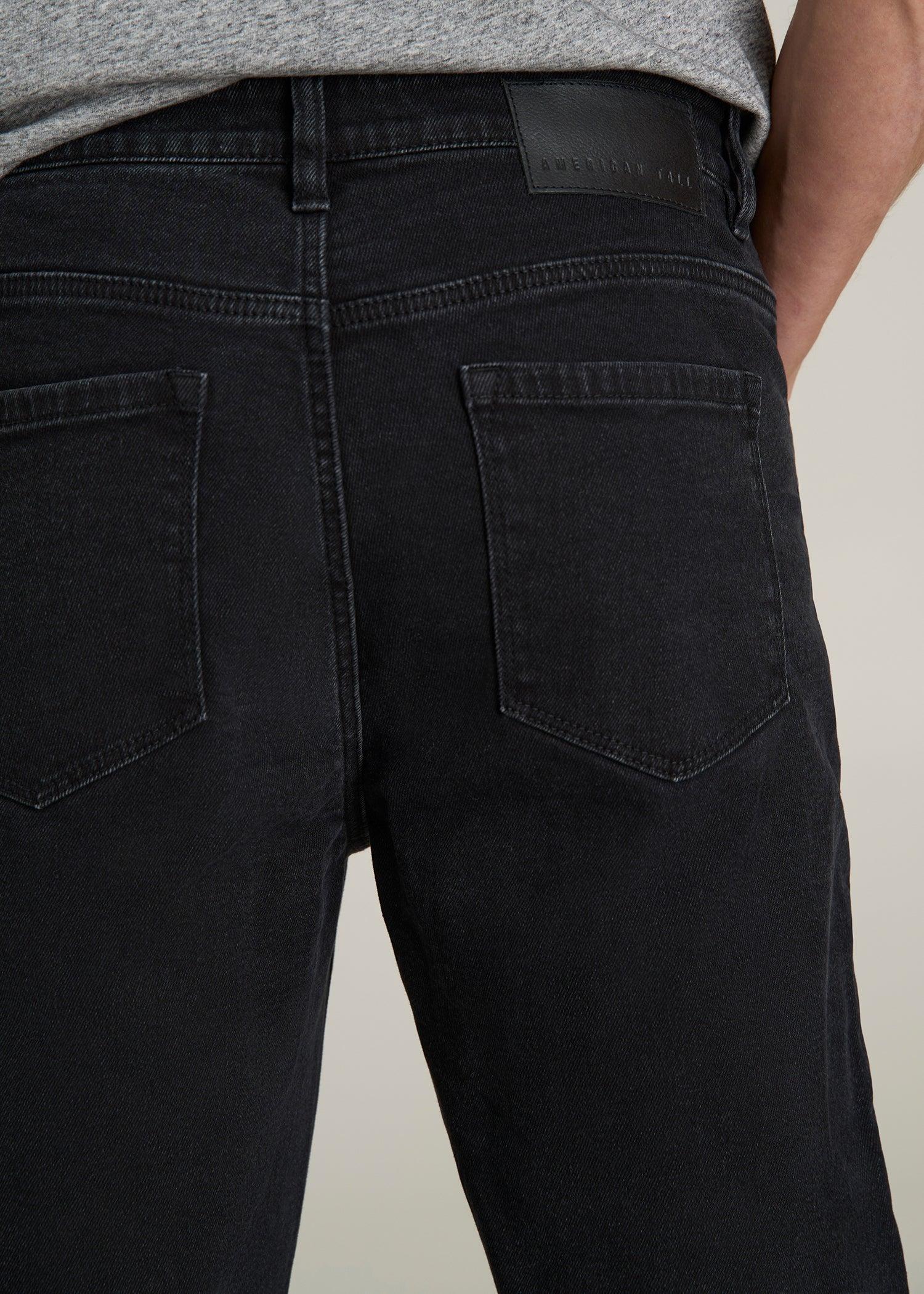 J1 STRAIGHT LEG Jeans for Tall Men in Onyx Black Wash Male Product Image