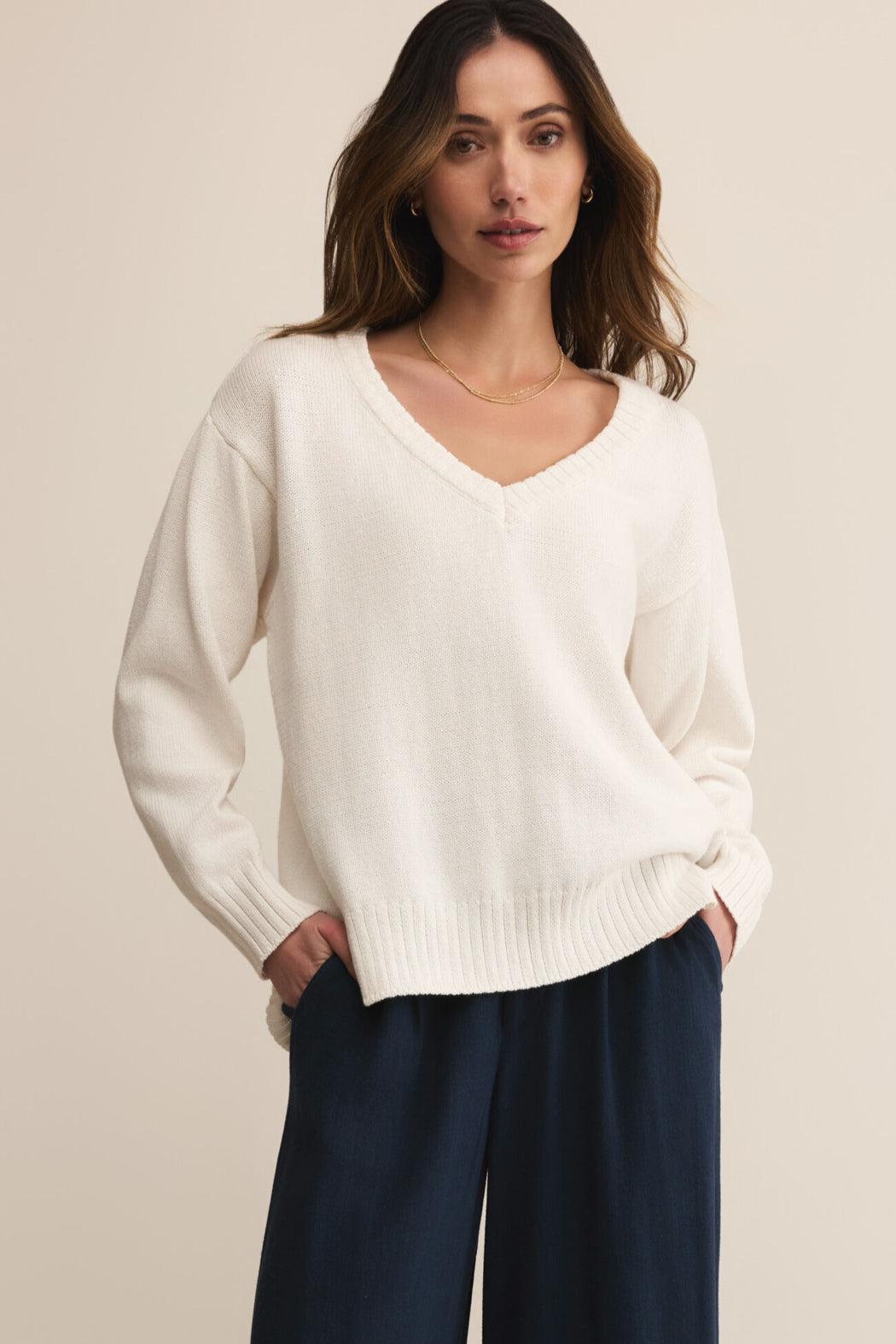 All Around V-Neck Sweater Product Image