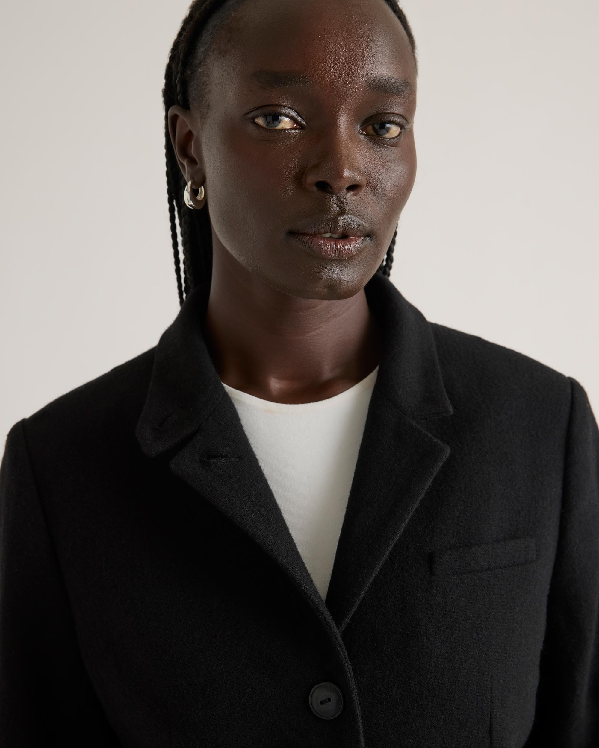 Quince | Women's Italian Wool Stand Collar Blazer Product Image