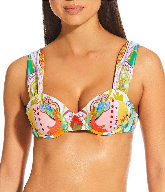 Antonio Melani Paisley High Waisted Swim Bottom Product Image