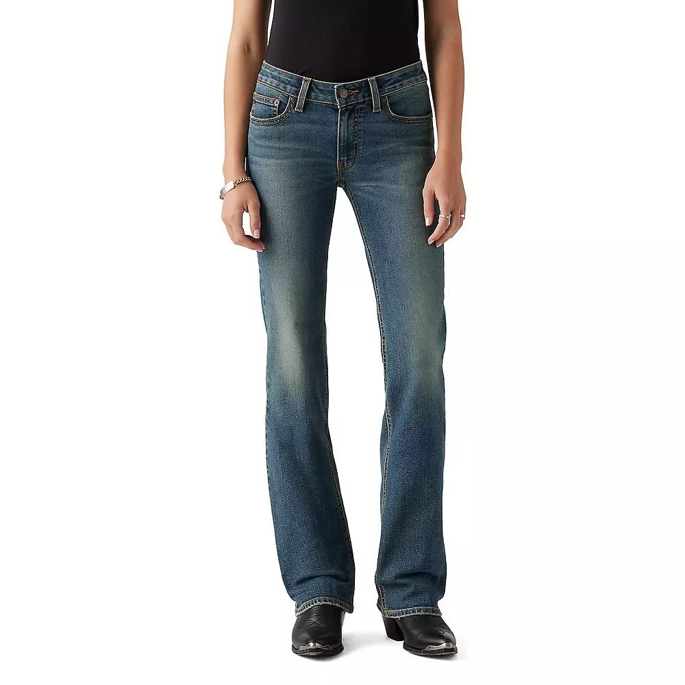 Women's Levi's® Super Low-Rise Bootcut Jeans, Size: 32(US 14)Medium, Show On The Road Product Image