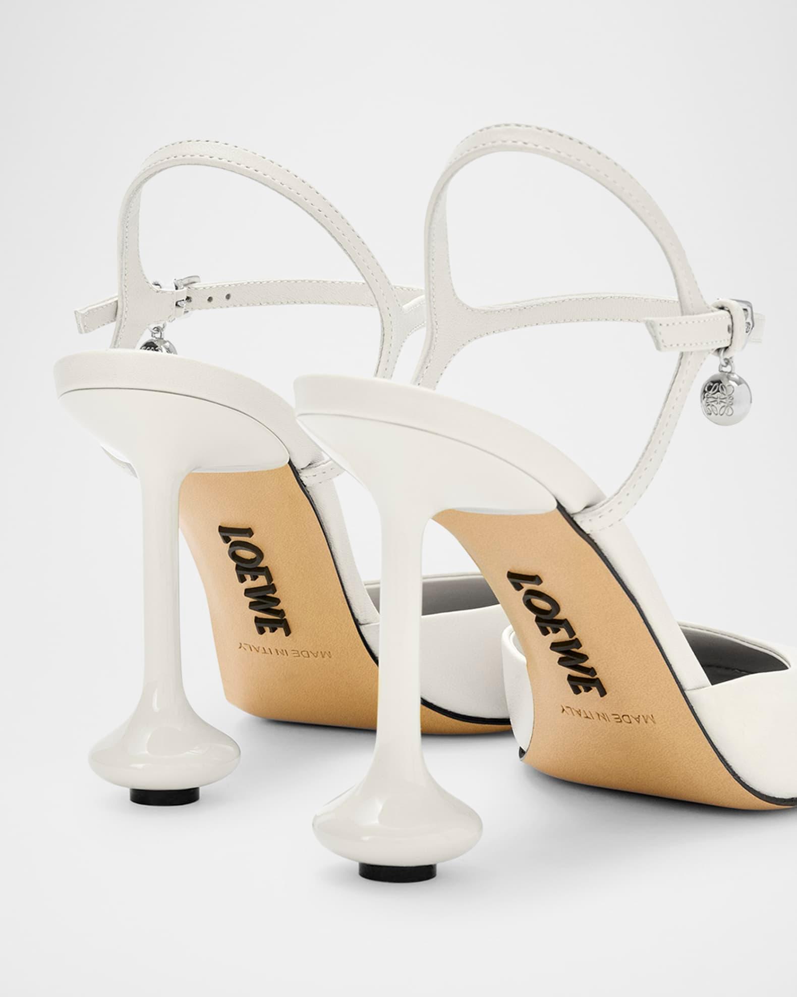 Toy Leather Ankle-Strap Pumps Product Image