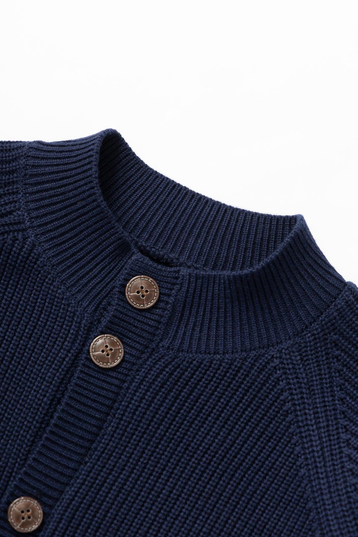 Okonkwo MFG - Knitted Cardigan - Navy Product Image