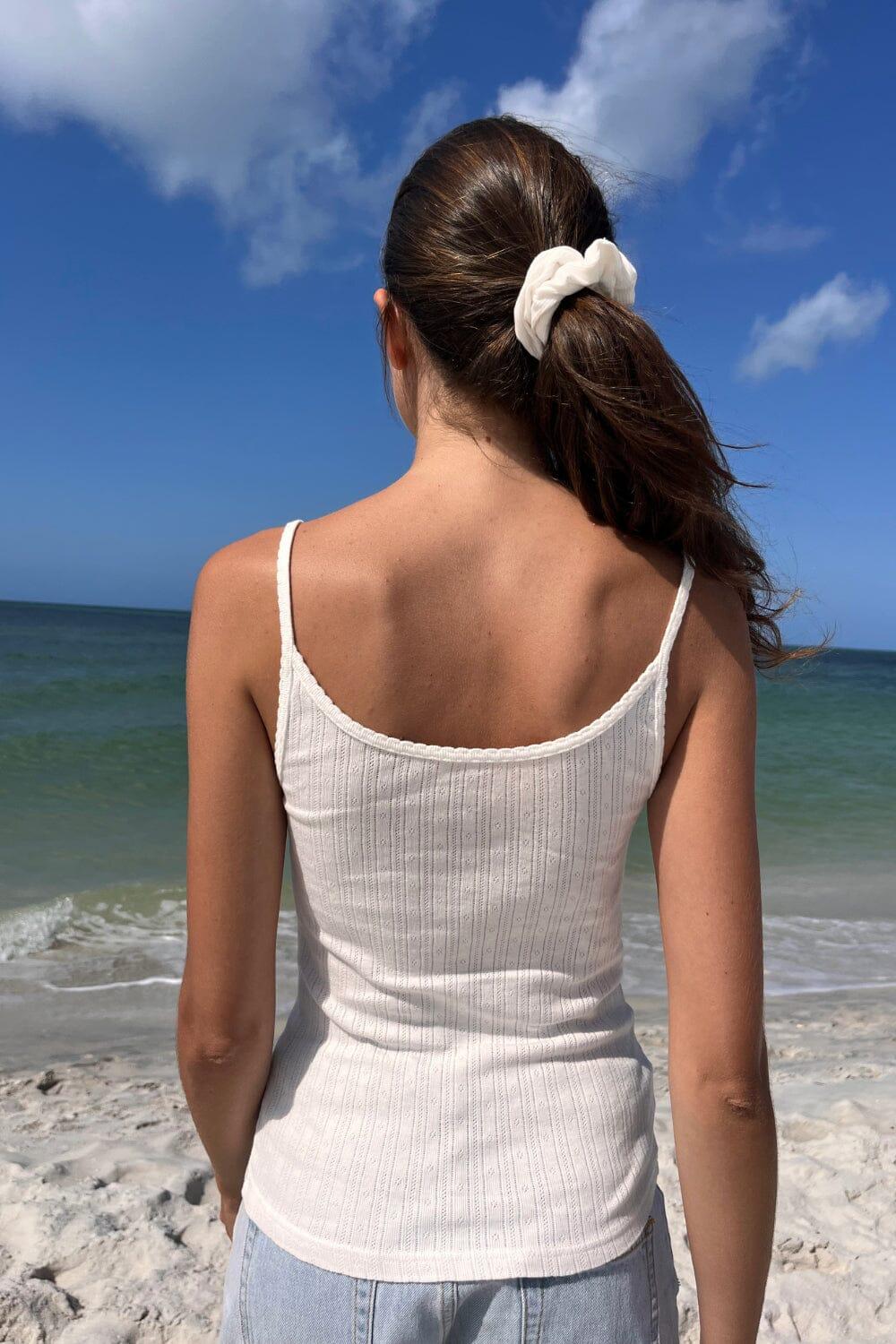 Skylar Ribbed Eyelet Tank Product Image