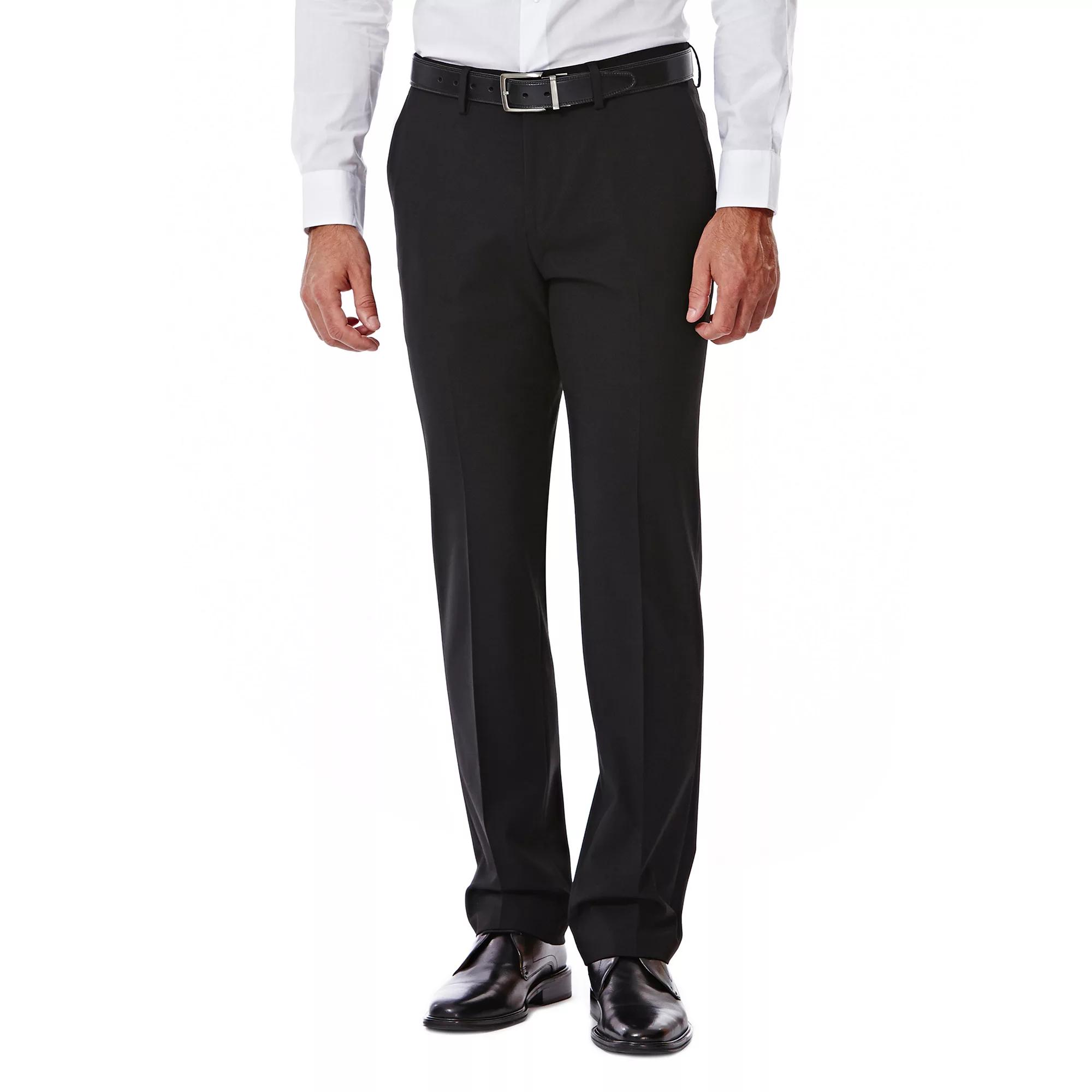 Men's Haggar® Premium Slim-Fit Flat-Front Stretch Suit Pants,  Product Image