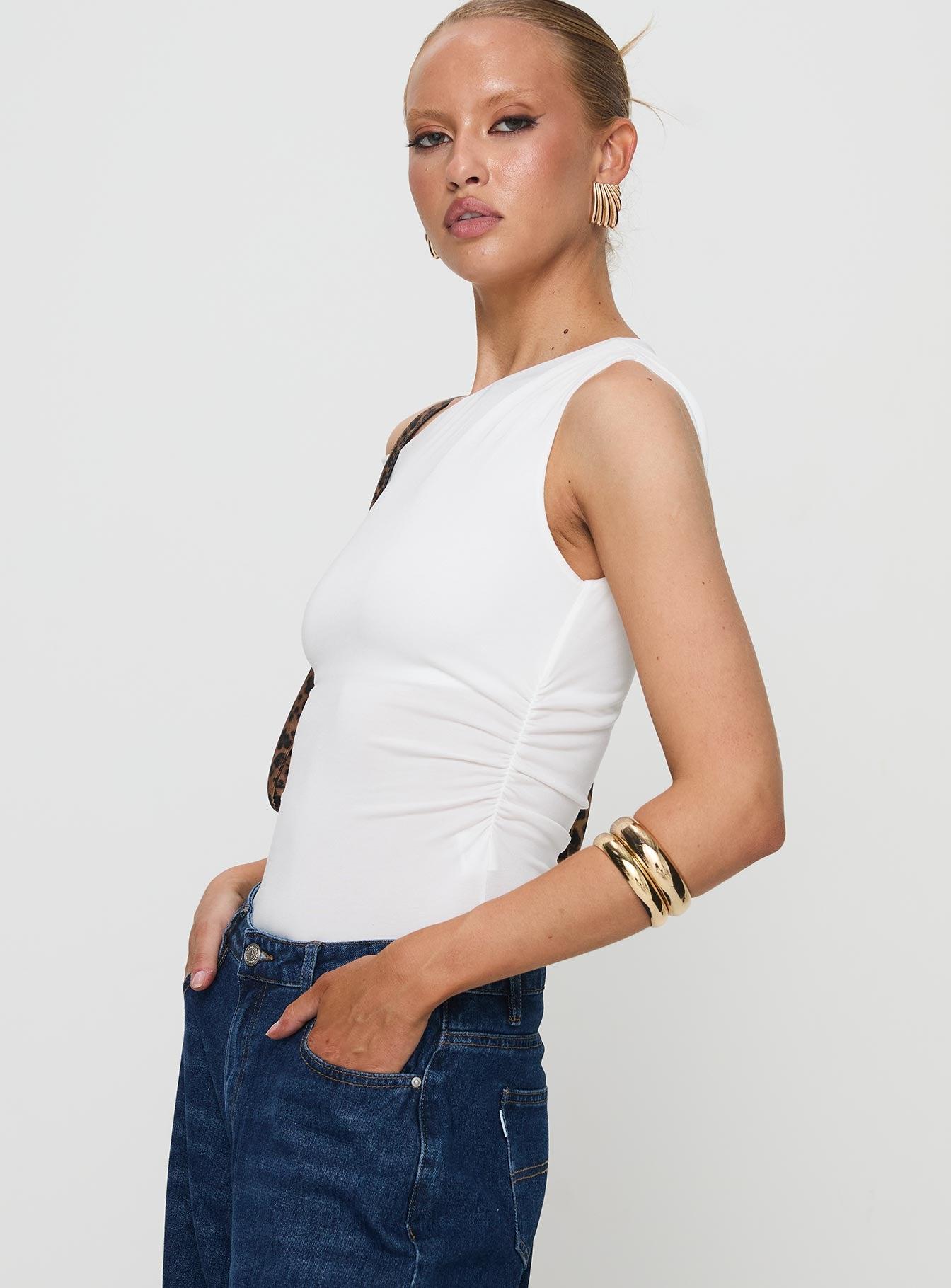 Miyako Bodysuit White Product Image