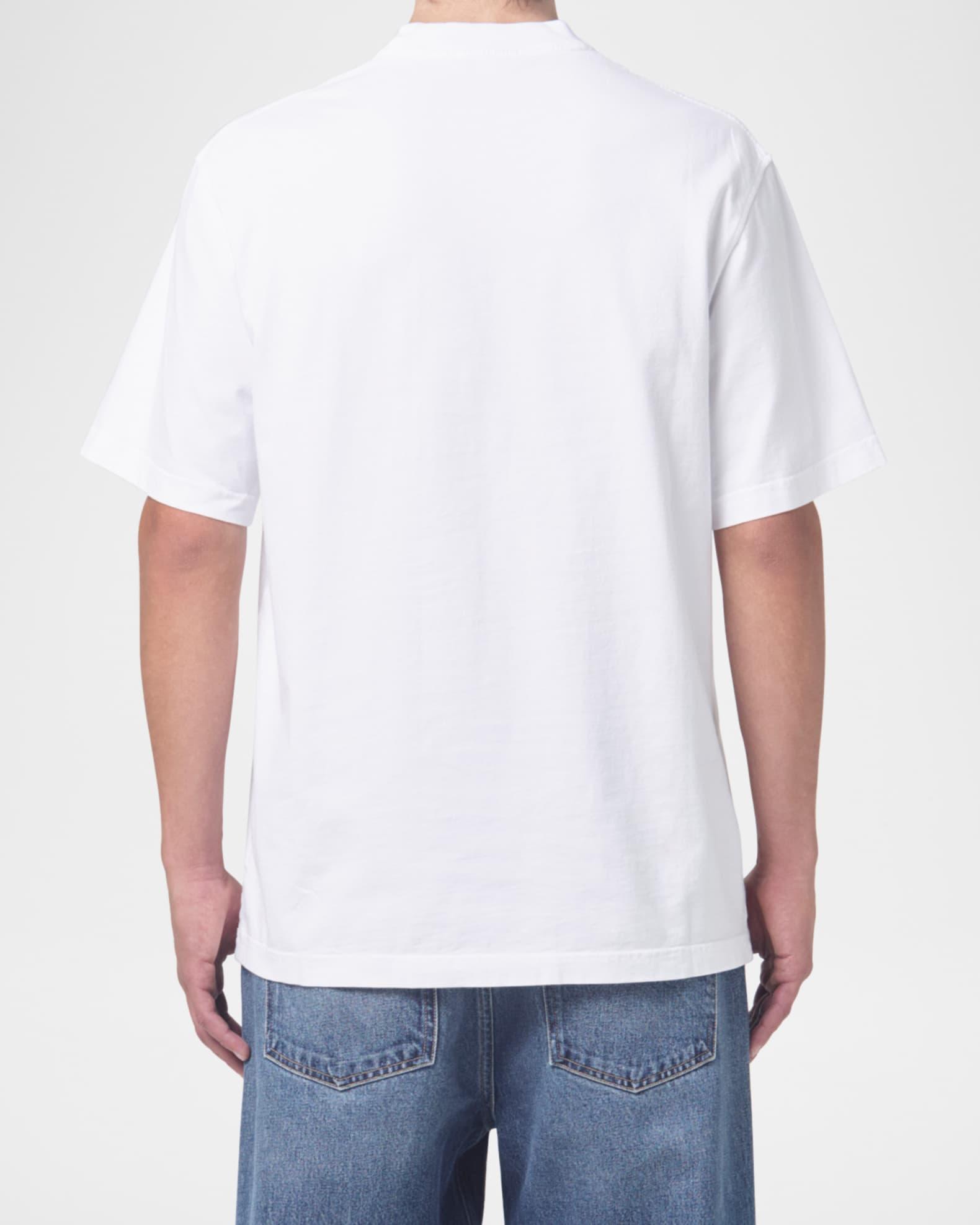 Men's Asha Mock-Neck T-Shirt Product Image