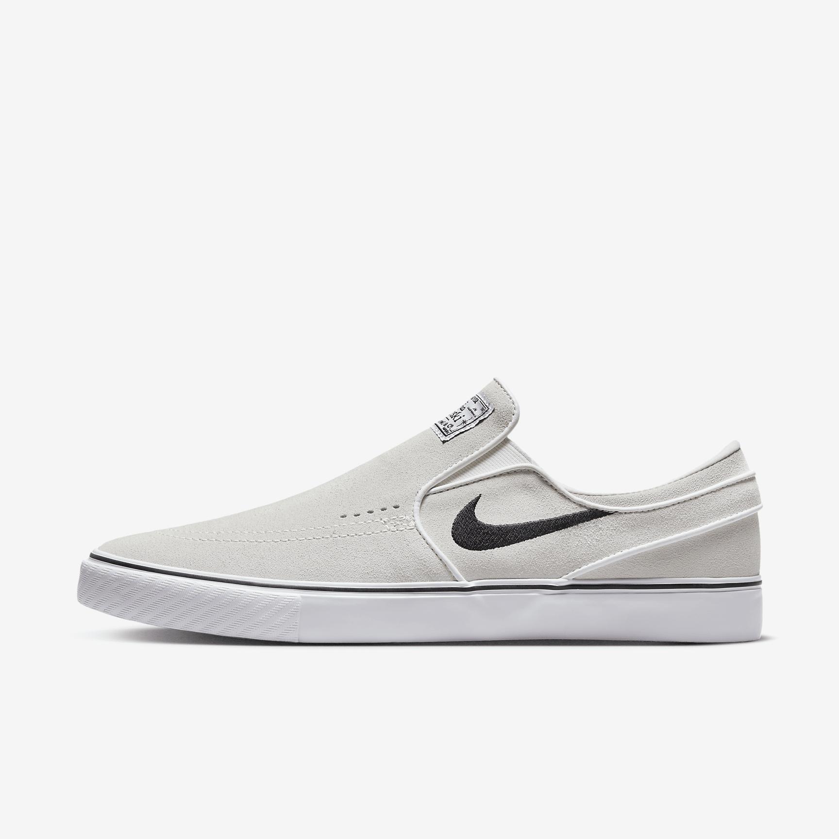 Mens Nike SB Janoski+ Slip Skate Shoes | FN5893-100 Product Image