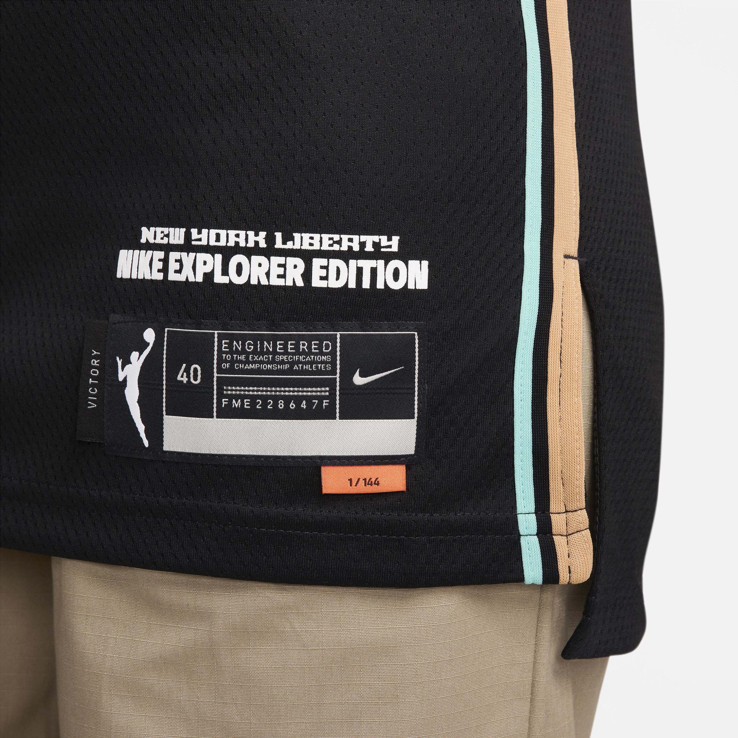 Sabrina Ionescu Liberty Explorer Edition Nike Womens Dri-FIT WNBA Victory Jersey | DJ4573-010 Product Image