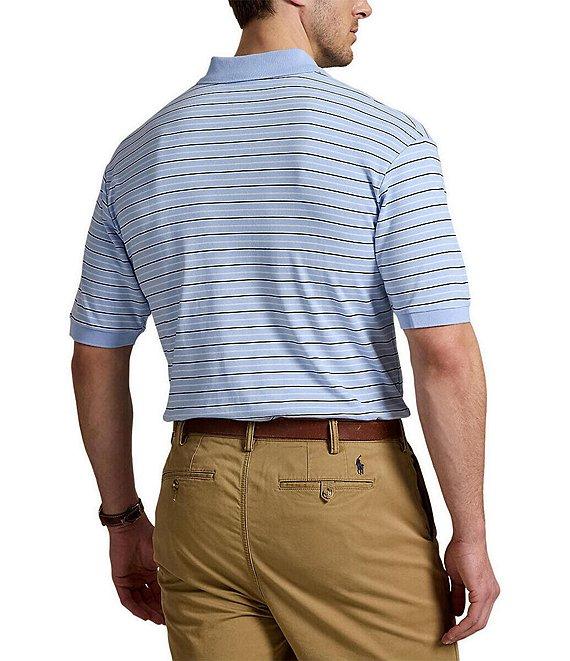 Polo Ralph Lauren Big & Tall Classic Fit Multi Stripe Soft Cotton Short Sleeve Polo Shirt Product Image