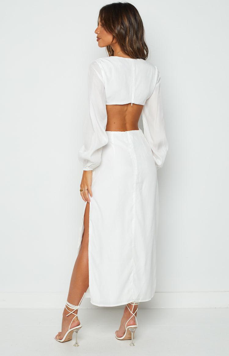 Mars Midi Dress White Product Image