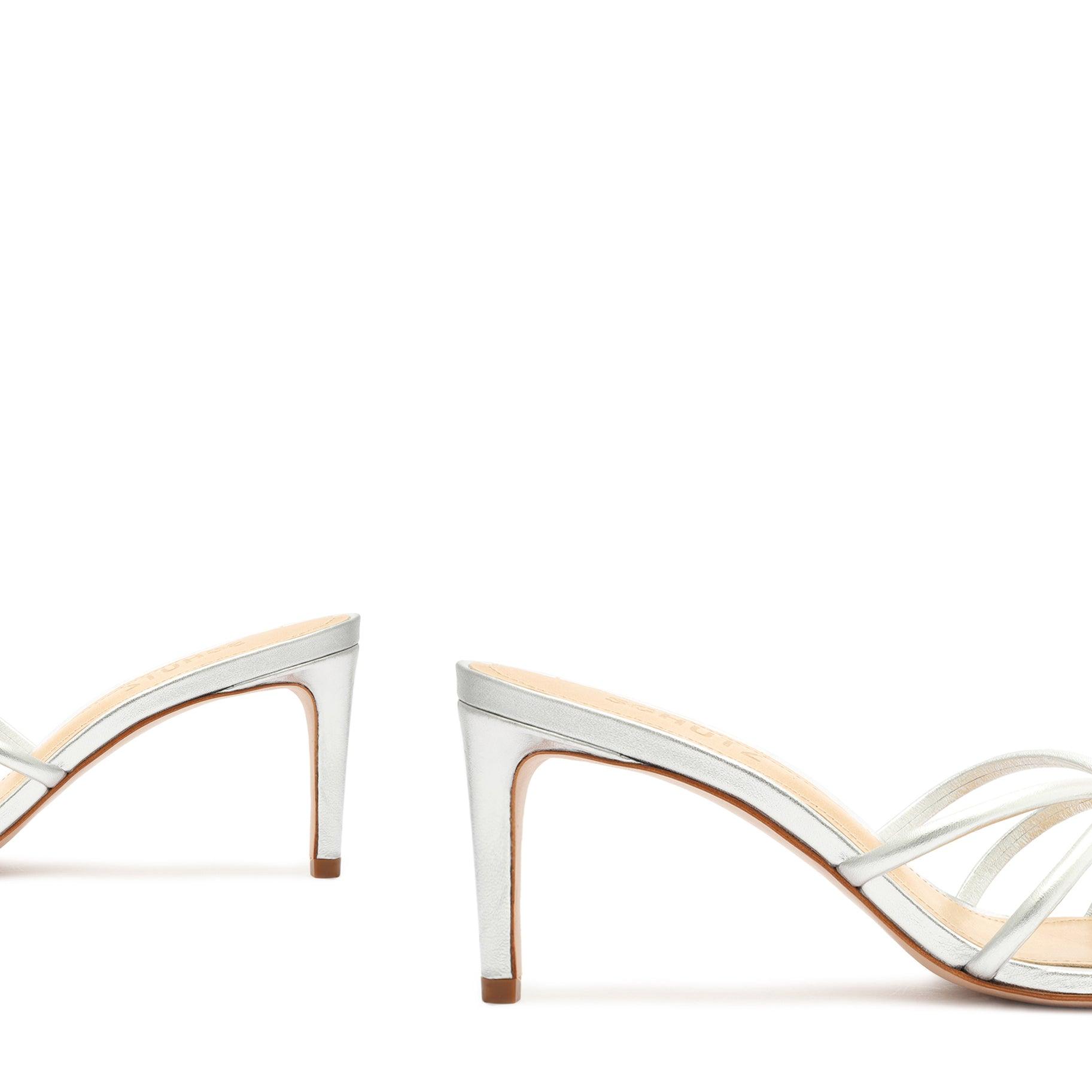 Rachel Casual Metallic Leather Sandal Female Product Image