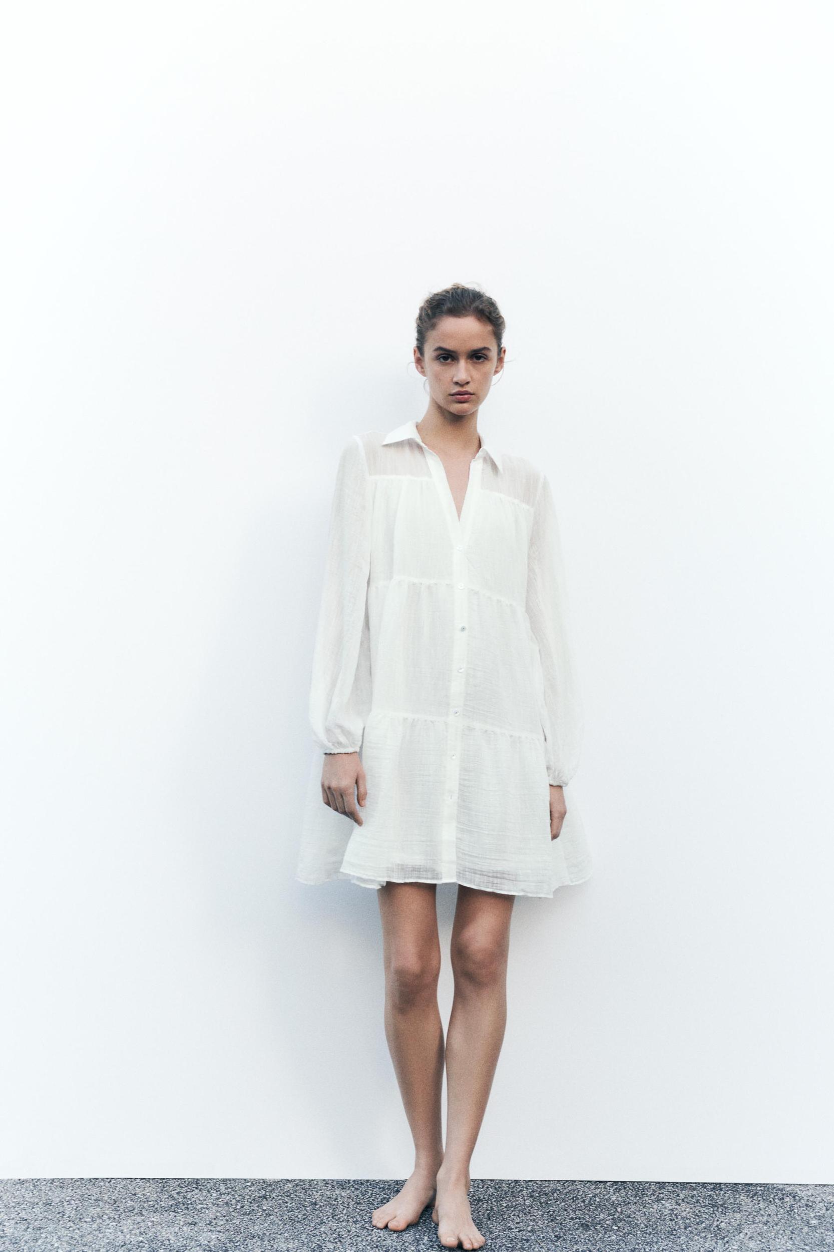 SHORT TIERED DRESS Product Image