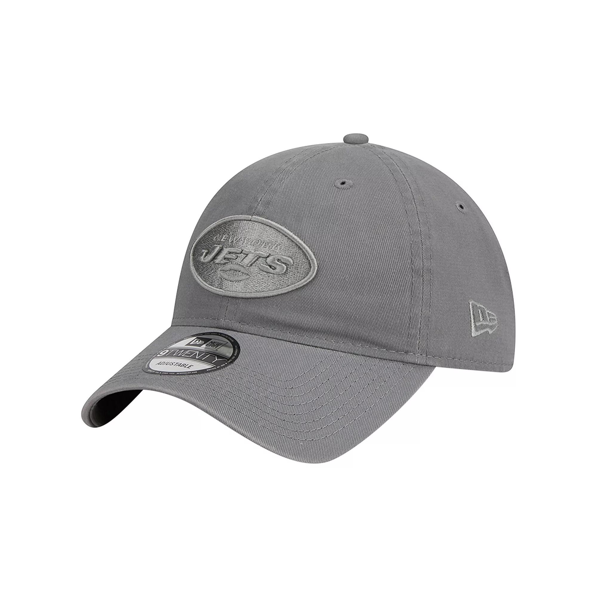 Men's New Era Gray New York Jets Color Pack 9TWENTY Adjustable Hat, Grey Product Image