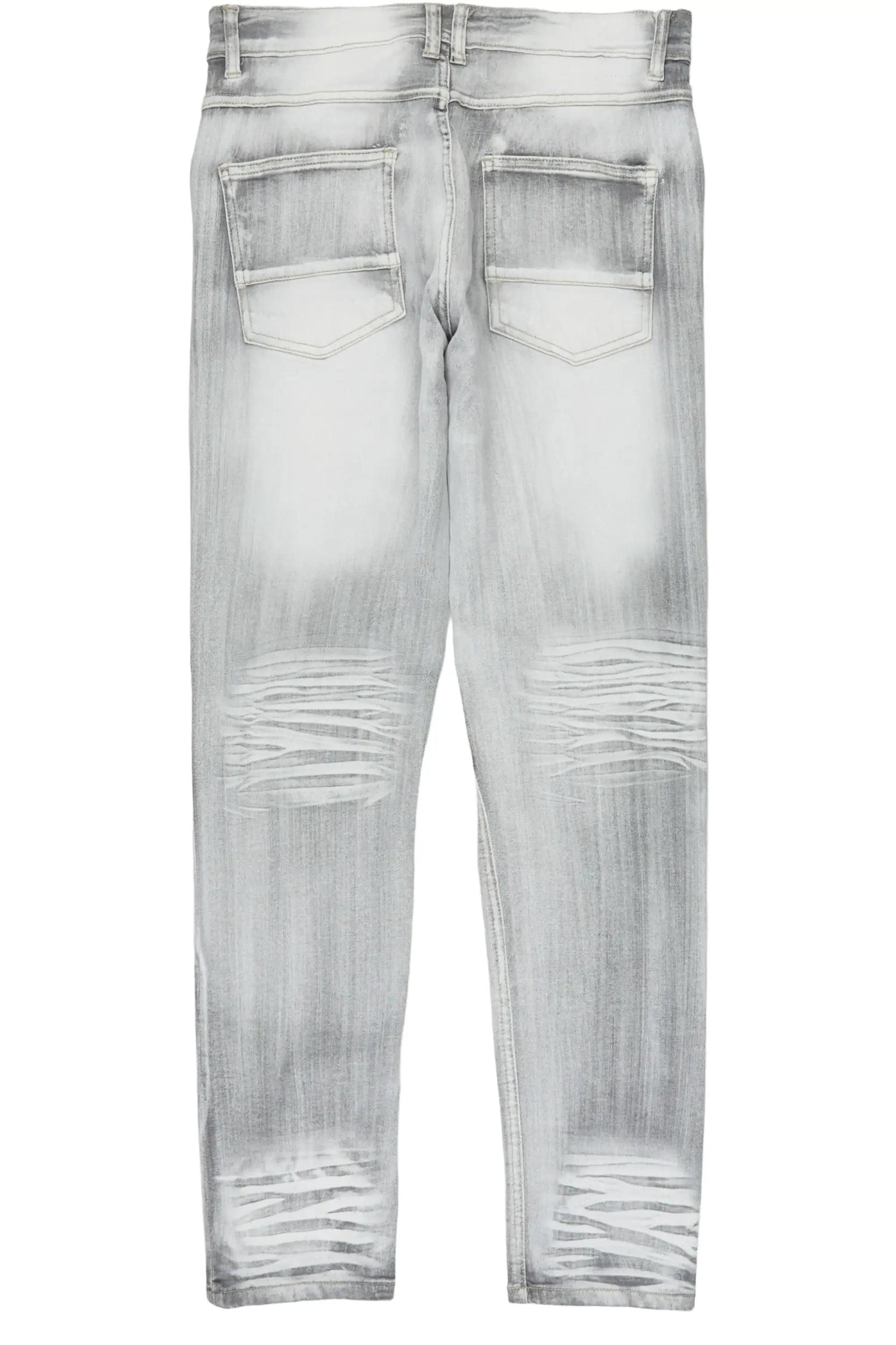 Enzi Grey Slim Fit Jean Male Product Image