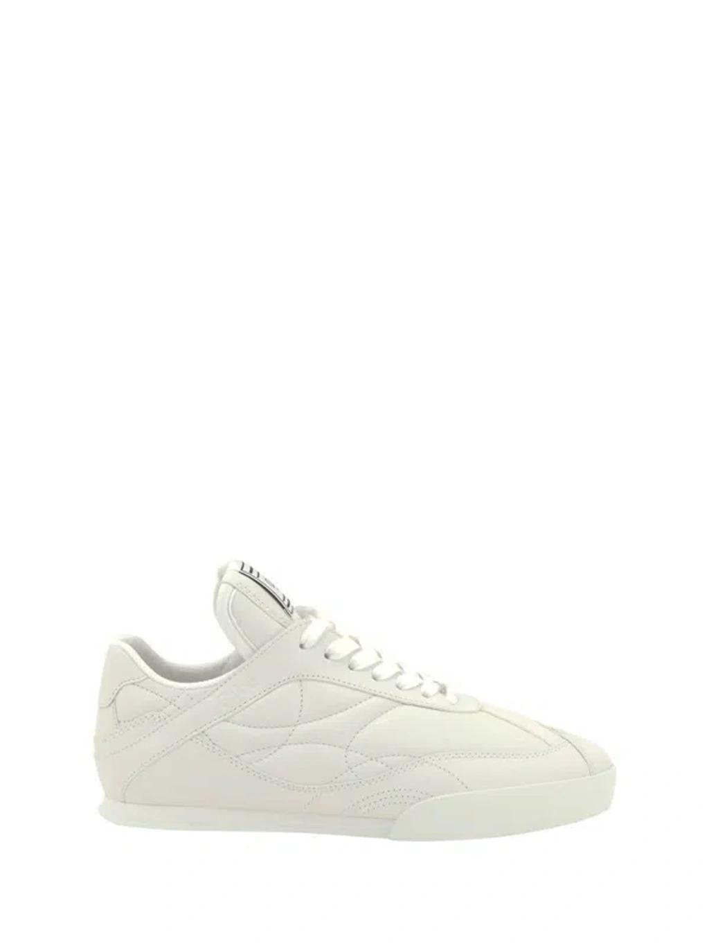 CHLOÉ Womens Chloe Kick Brand-patch Leather Low-top Trainers In White Product Image