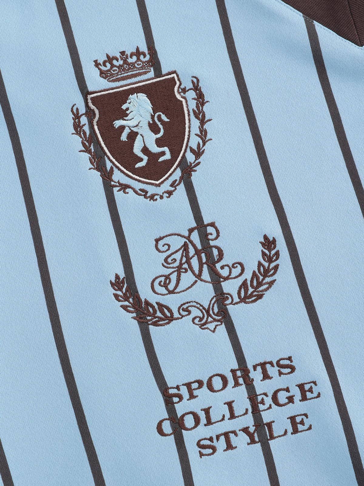 Aelfric Eden Embroidery Stripe Long Sleeve Tee Product Image