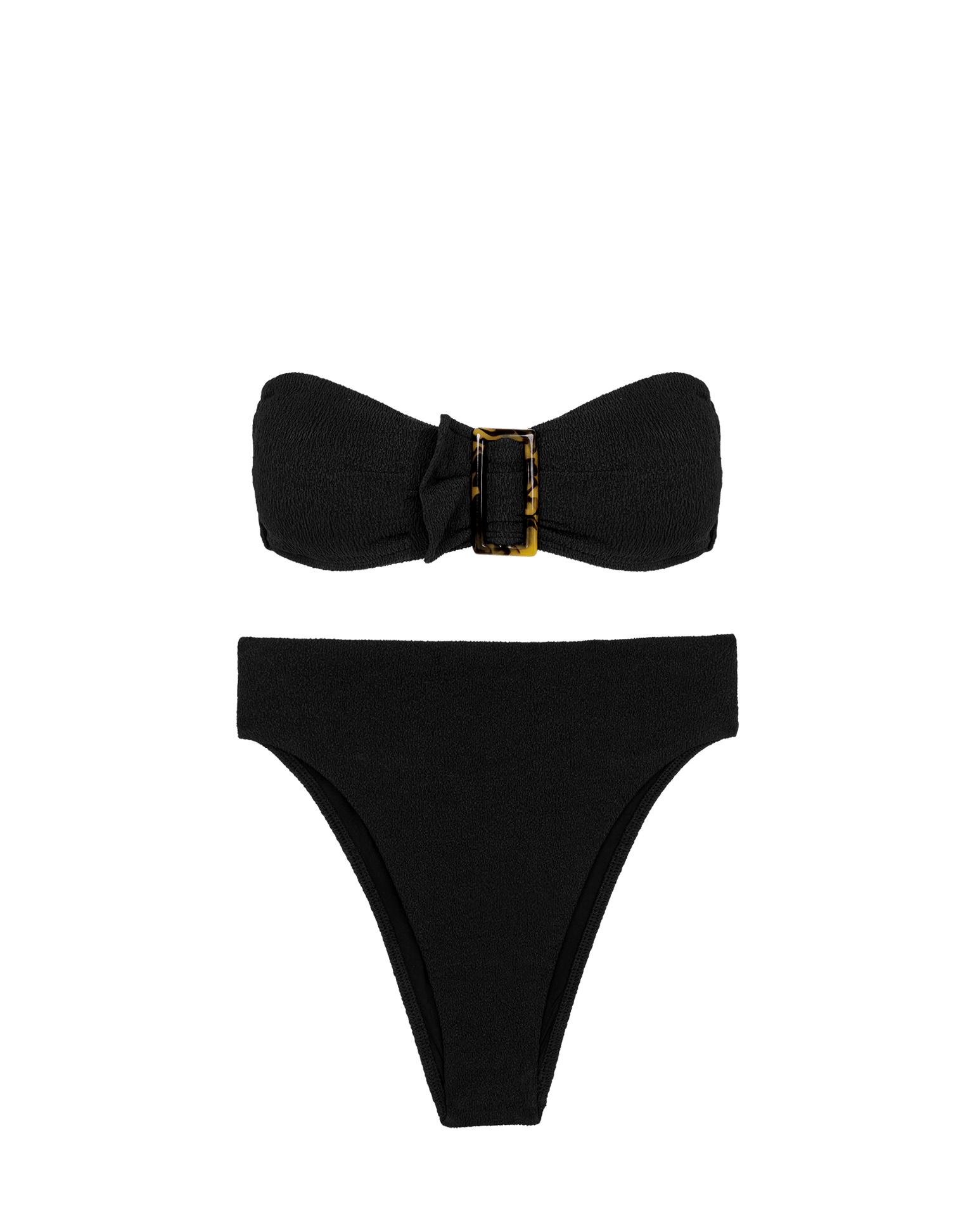 Firenze Sade Bandeau Top - Black Product Image