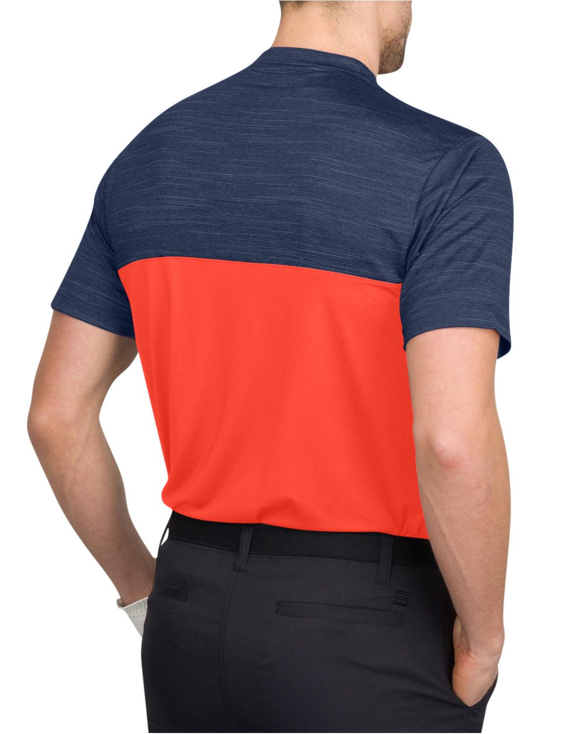 Three Sixty Six Two Tone Collarless Golf Polo Male Product Image