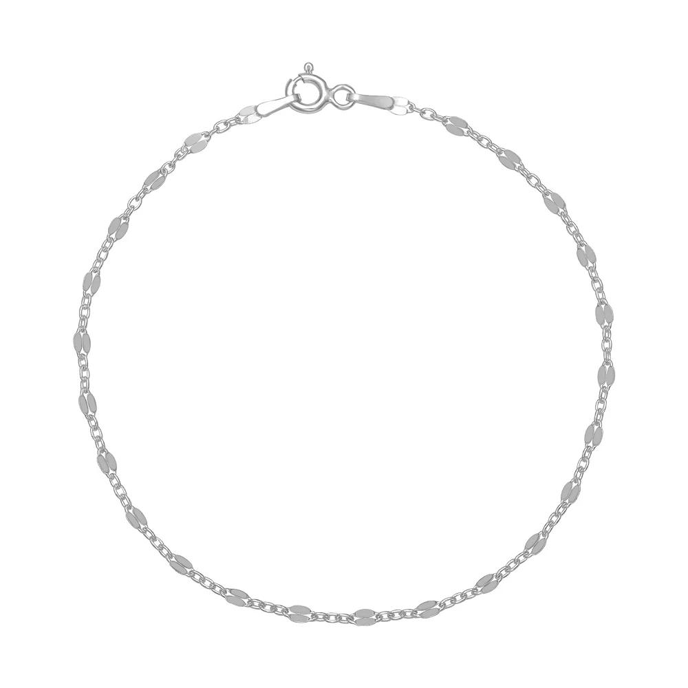 PRIMROSE Sterling Silver Mirror Chain Bracelet, Women's, Size: 7.5" Product Image