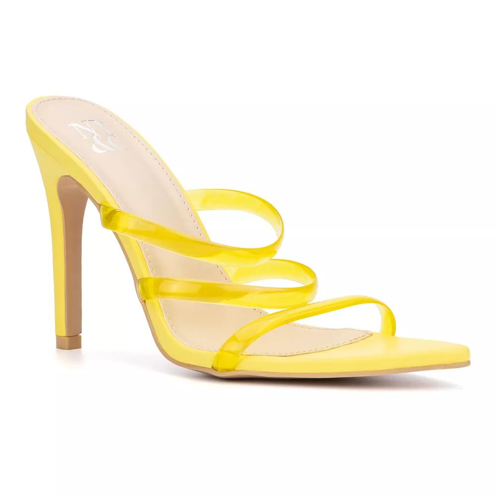 New York & Company Biana Womens Slide Dress Sandals Product Image