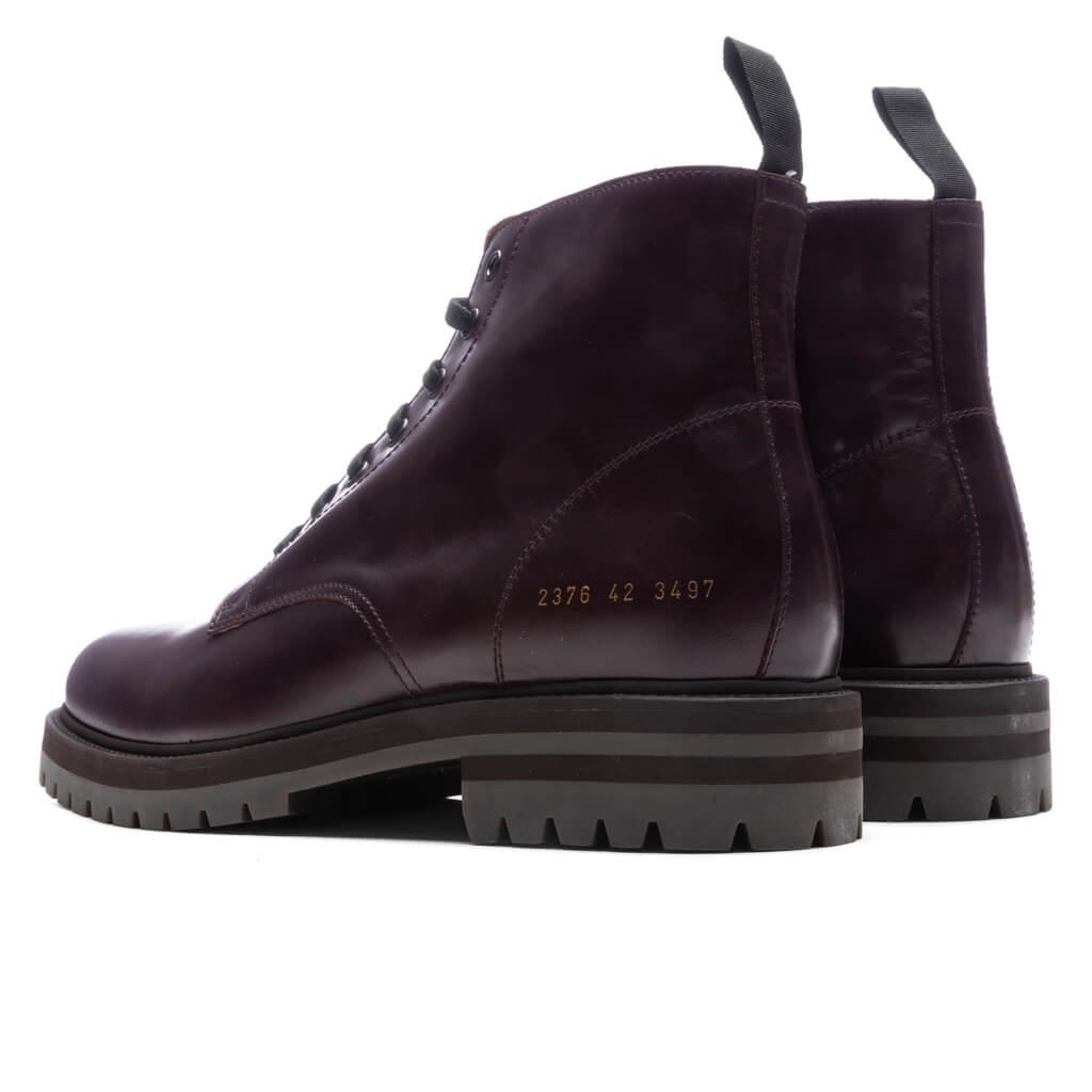 Combat Shoe - Oxblood Male Product Image