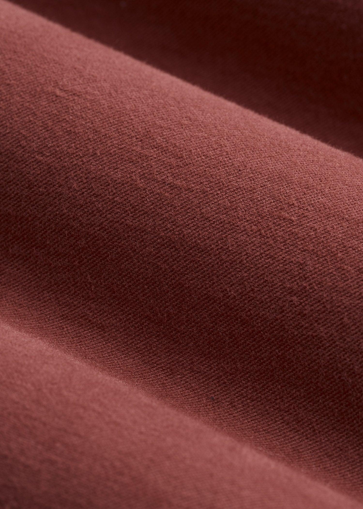 High-Rise Wide-Leg Flat-Front Chino Pants for Tall Women in Intense Rust Female Product Image