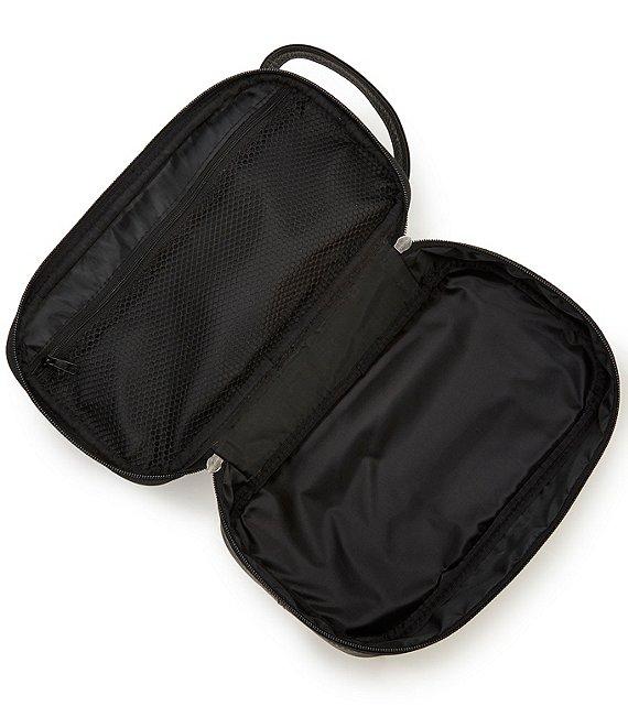 Roundtree & Yorke Bottom Zip Leather Travel Kit Product Image