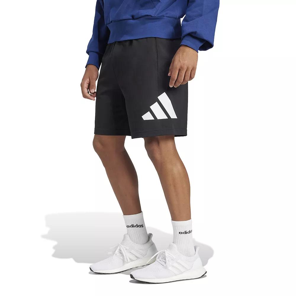 Big & Tall adidas Essentials Big Logo Single Jersey Shorts, Mens Product Image