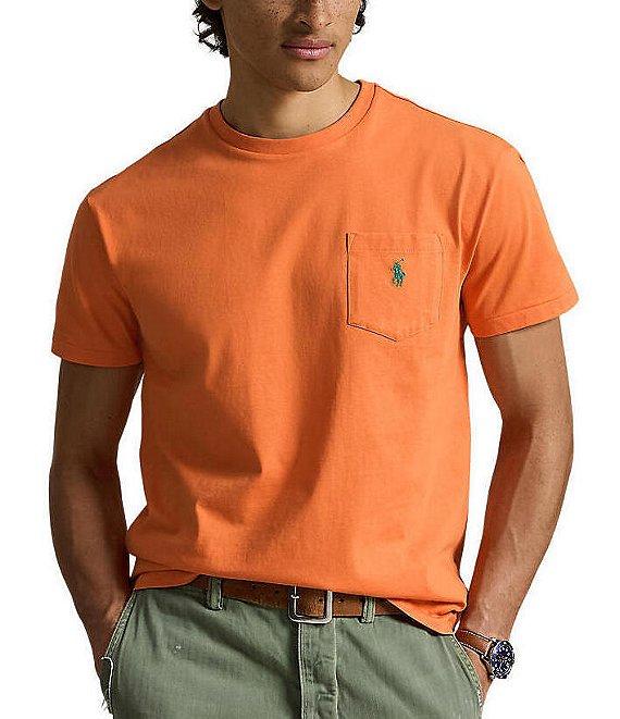 Polo Ralph Lauren Classic Fit Jersey Short Sleeve Pocket T-Shirt Product Image