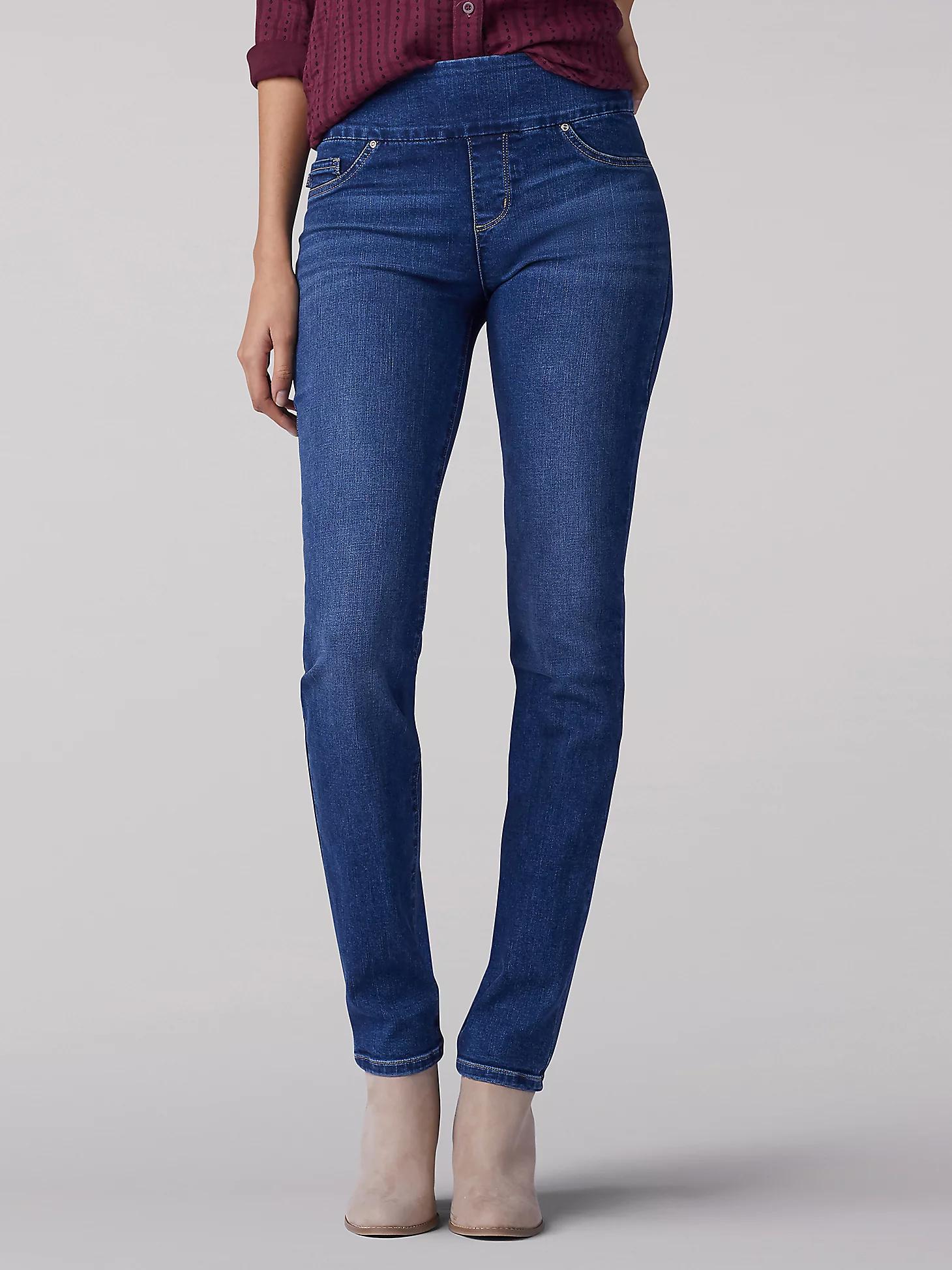 Women's Sculpting Slim Fit Slim Leg Pull On Jean | Women's Jeans | Lee® Product Image