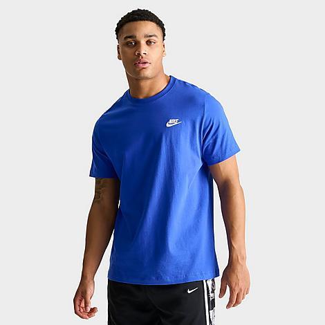 Mens Nike Sportswear Club T-Shirt | AR4997-480 Product Image