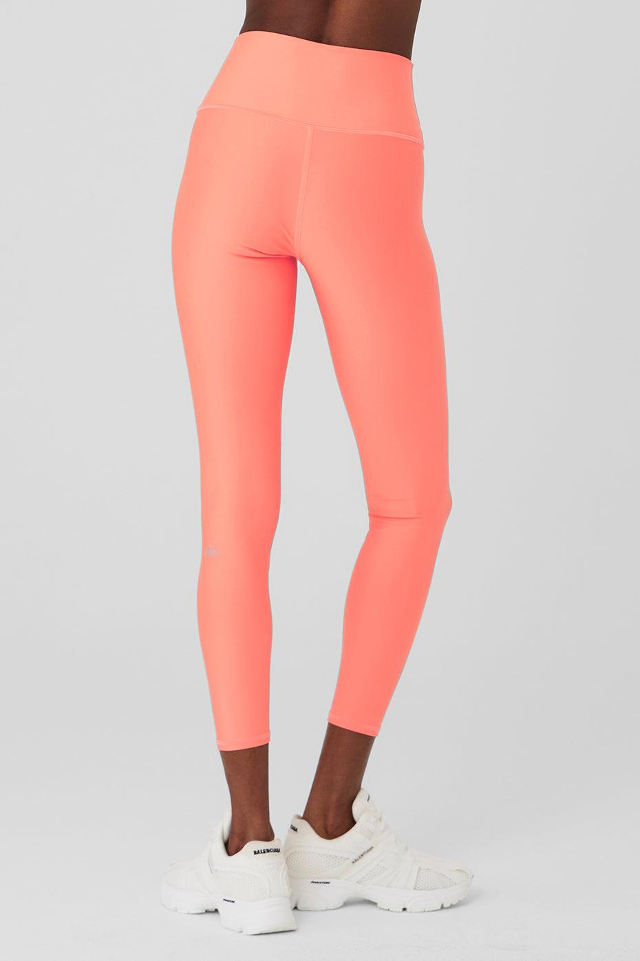 7/8 High-Waist Airlift Legging - Candy Orange Product Image