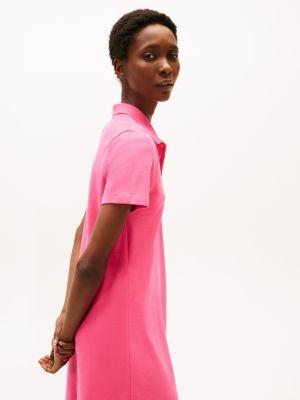 Stretch-Cotton Regular Fit Polo Dress Product Image