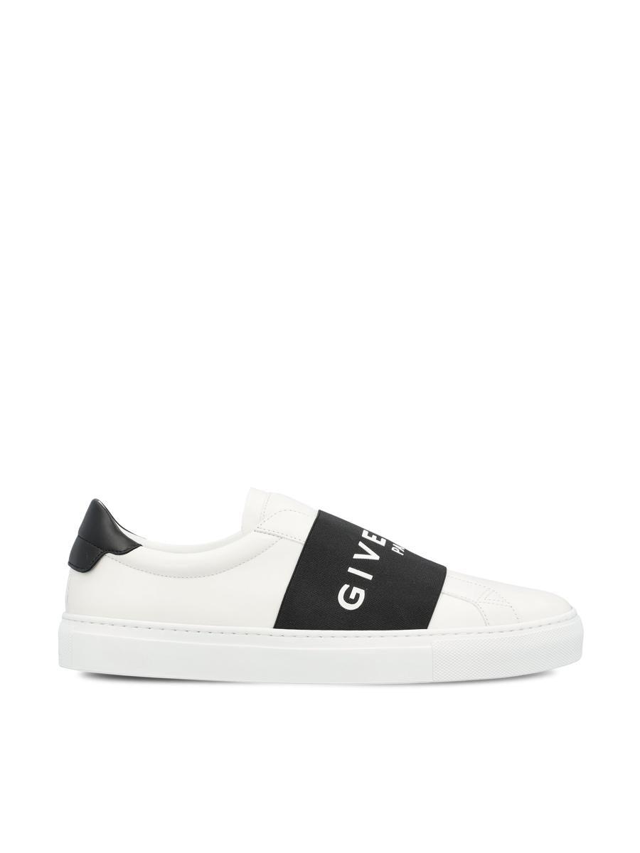 GIVENCHY Urban Street Sneakers In Leather With Elastic Band In Multi Product Image