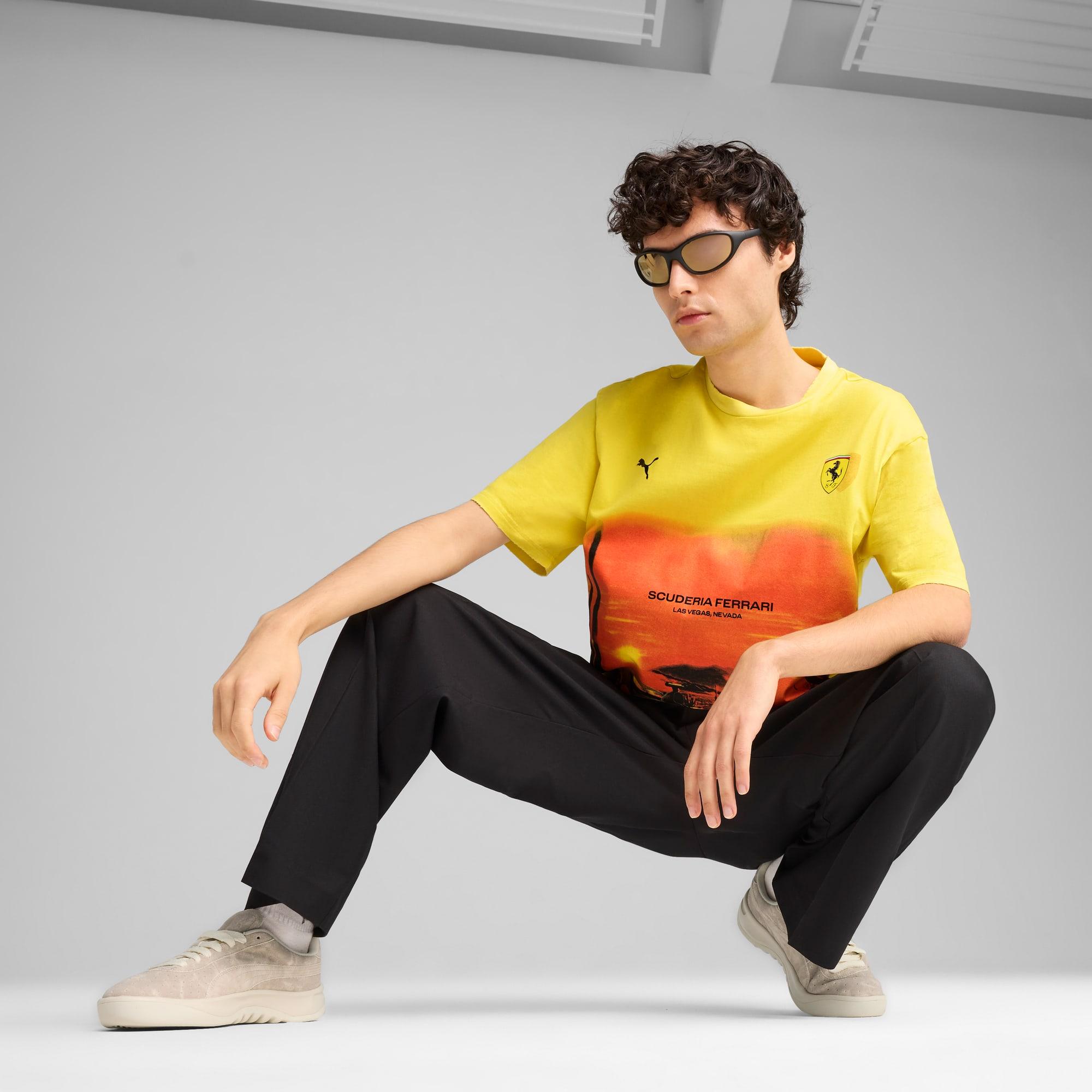 Scuderia Ferrari Desert Sun Men's Tee Product Image