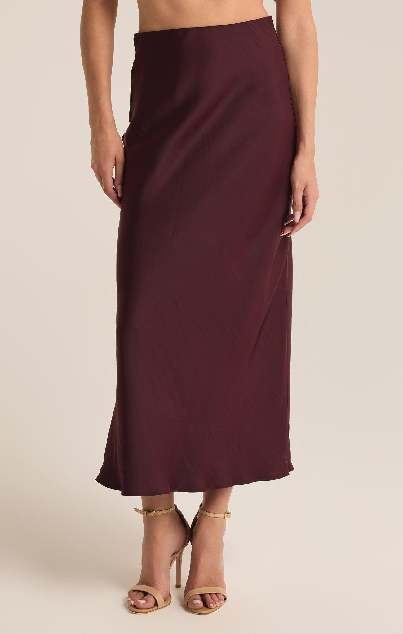Europa Poly Sheen Skirt Product Image